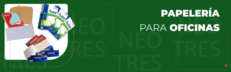 Papelería para oficinas