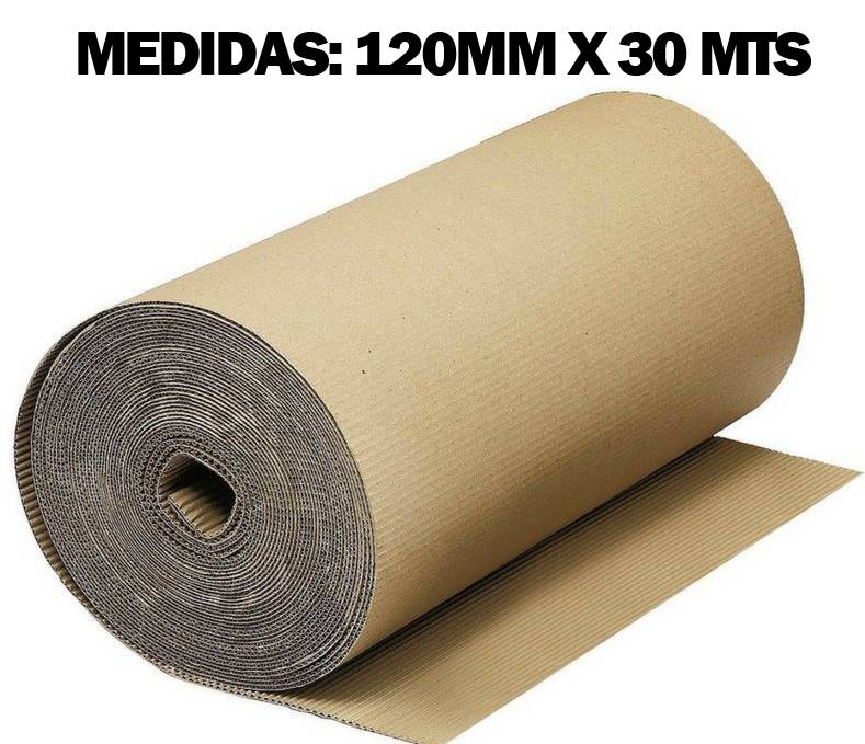 ROLLO CORRUGADO 1.20M X 30 METROS