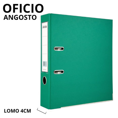 BIBLIORATO PVC LOMO 4CM OF XUNI VE