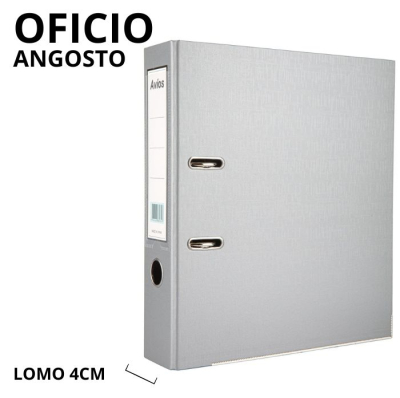 BIBLIORATO PVC LOMO 4CM OF XUNI GR