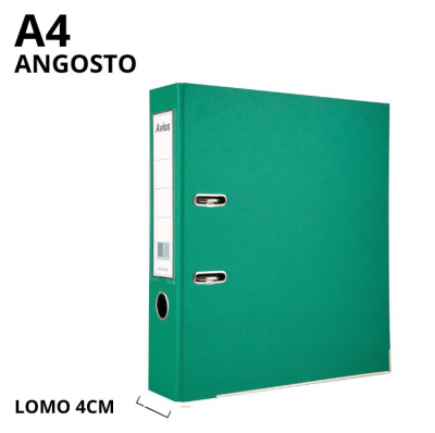 BIBLIORATO PVC LOMO 4CM A4 XUNI VE
