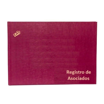 REGISTRO DE ASOCIADOS T/F 38X26 25F