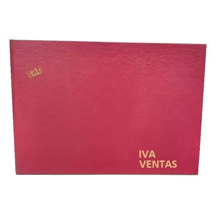 LIBRO IVA VENTAS T/F 19X26 29FOL.
