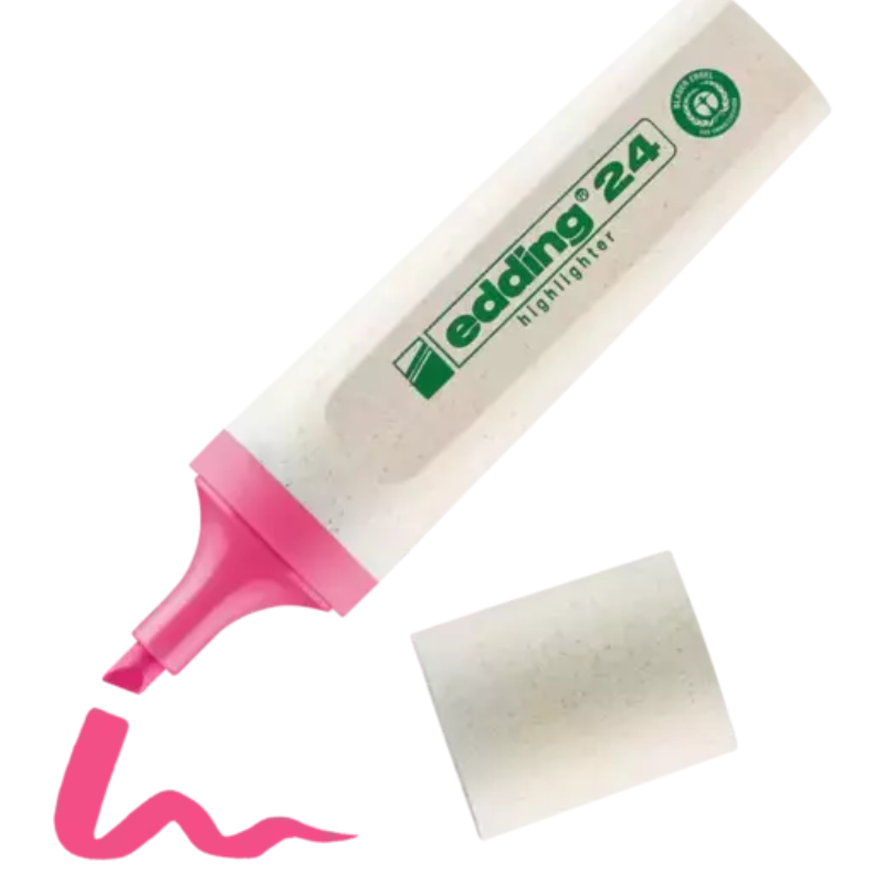 RESALTADOR CHATO ROSA ECOLOGICO