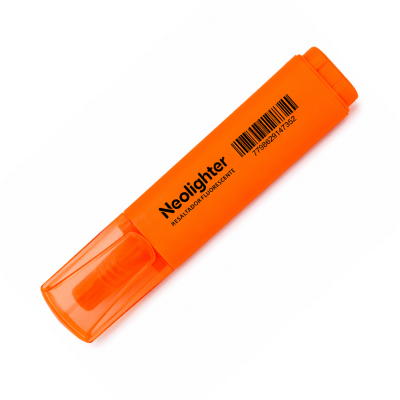 RESALTADOR CHATO NEOLIGHTER NARANJA