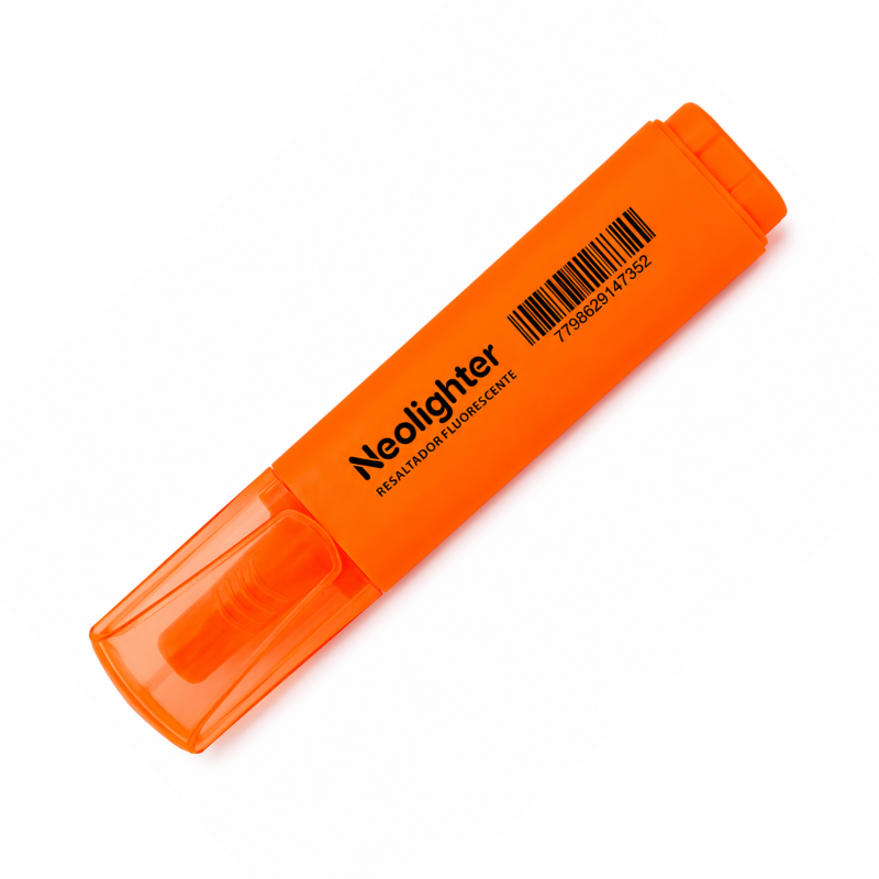 RESALTADOR CHATO NEOLIGHTER NARANJA