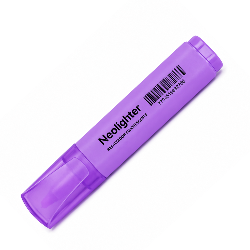 RESALTADOR CHATO NEOLIGHTER VIOLETA