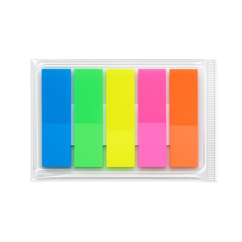 BANDERITAS 12X45MM X5 COLOR NEOONE