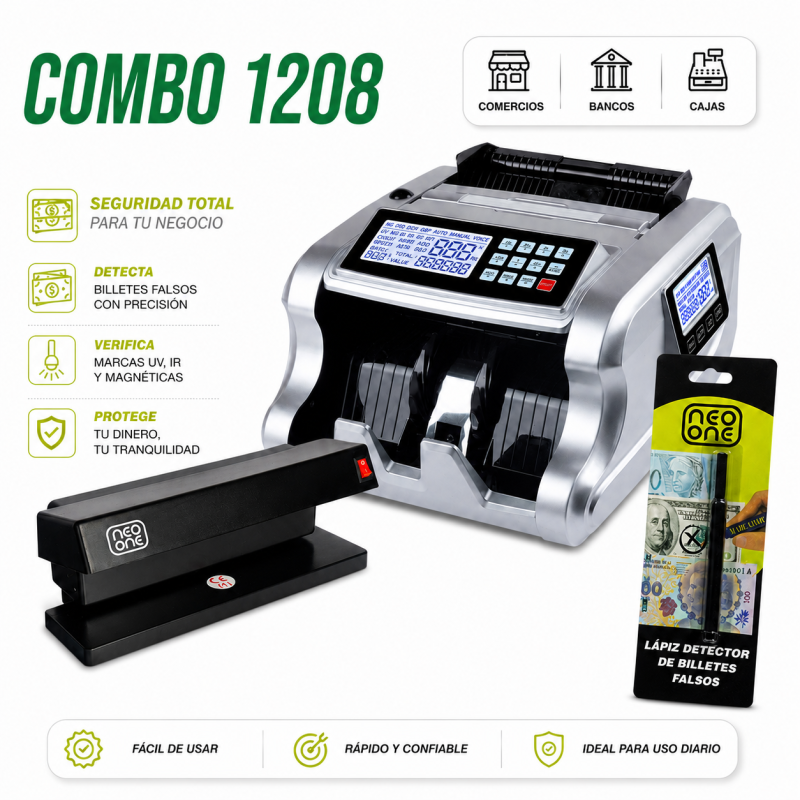 CONTADORA 1208+DET.2028+LAPIZ DET.