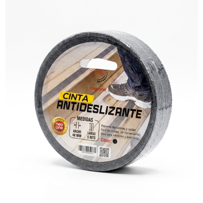 CINTA ANTIDESLIZANTE 48X5 NEGRO